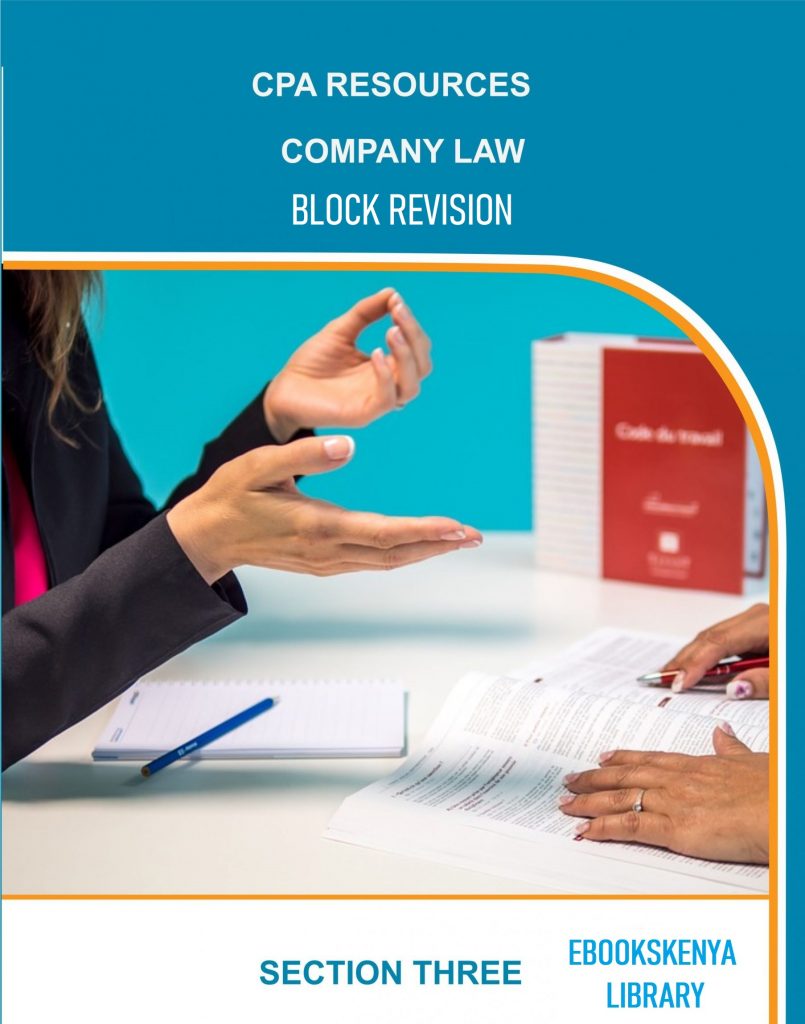Company Law Block Revision Mock Exams