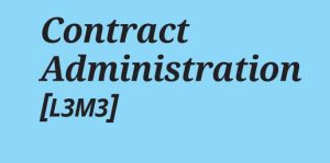 L3M3: Contract Administration ebook Pdf notes CIPS